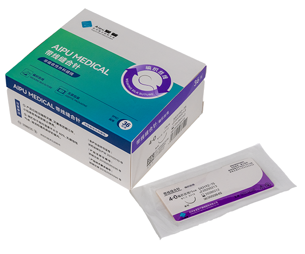 帶線縫合針(編織絲線)